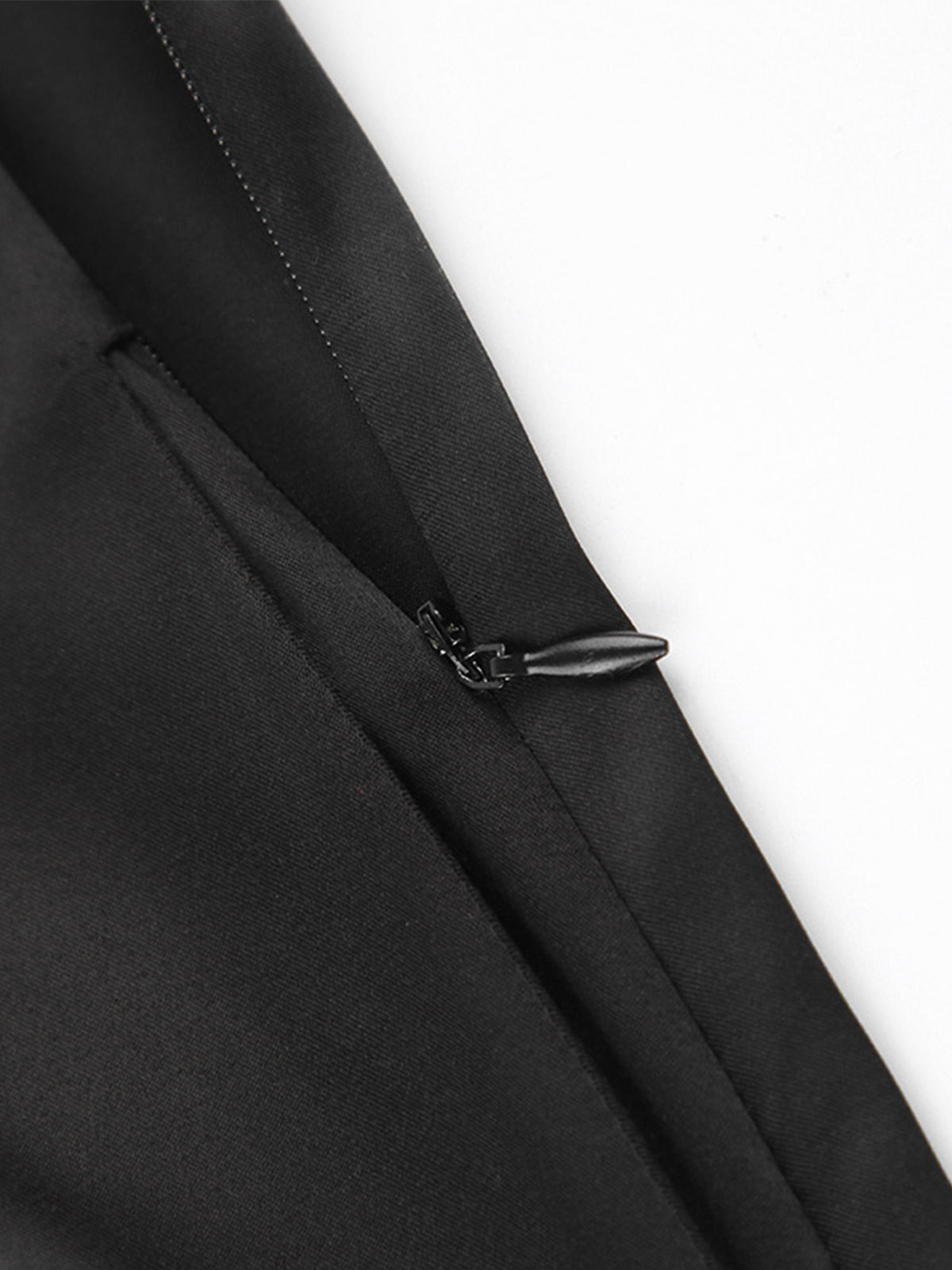 Oversized Satin Wide Leg Dress Pants - Image 6