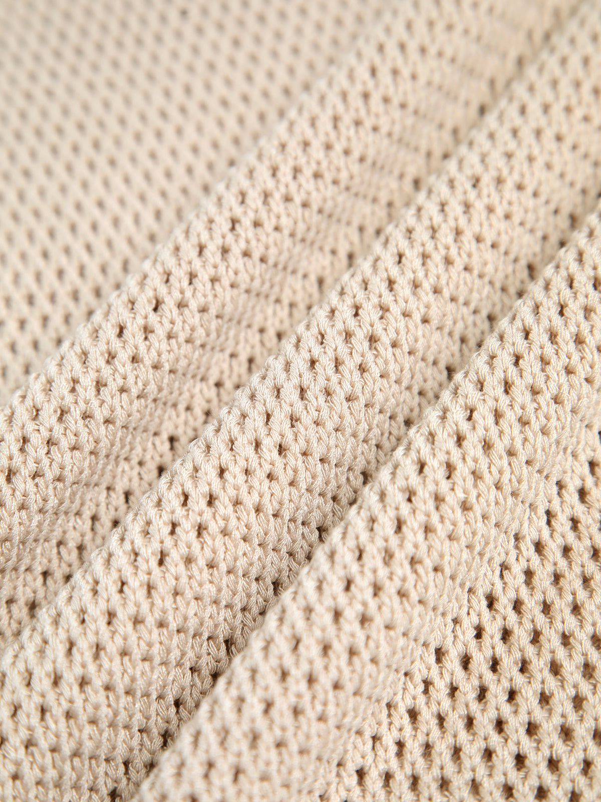 Knit Hollow Solid Tank Top - Image 9