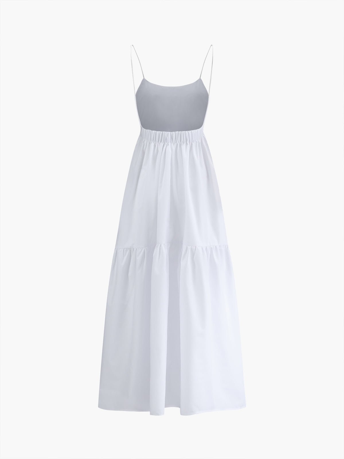 Solid Backless Long Dress - Image 8