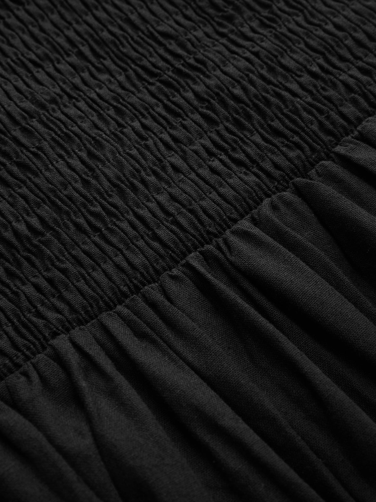 Cotton Sleeveless Pockets Cutout Long Dress - Image 6