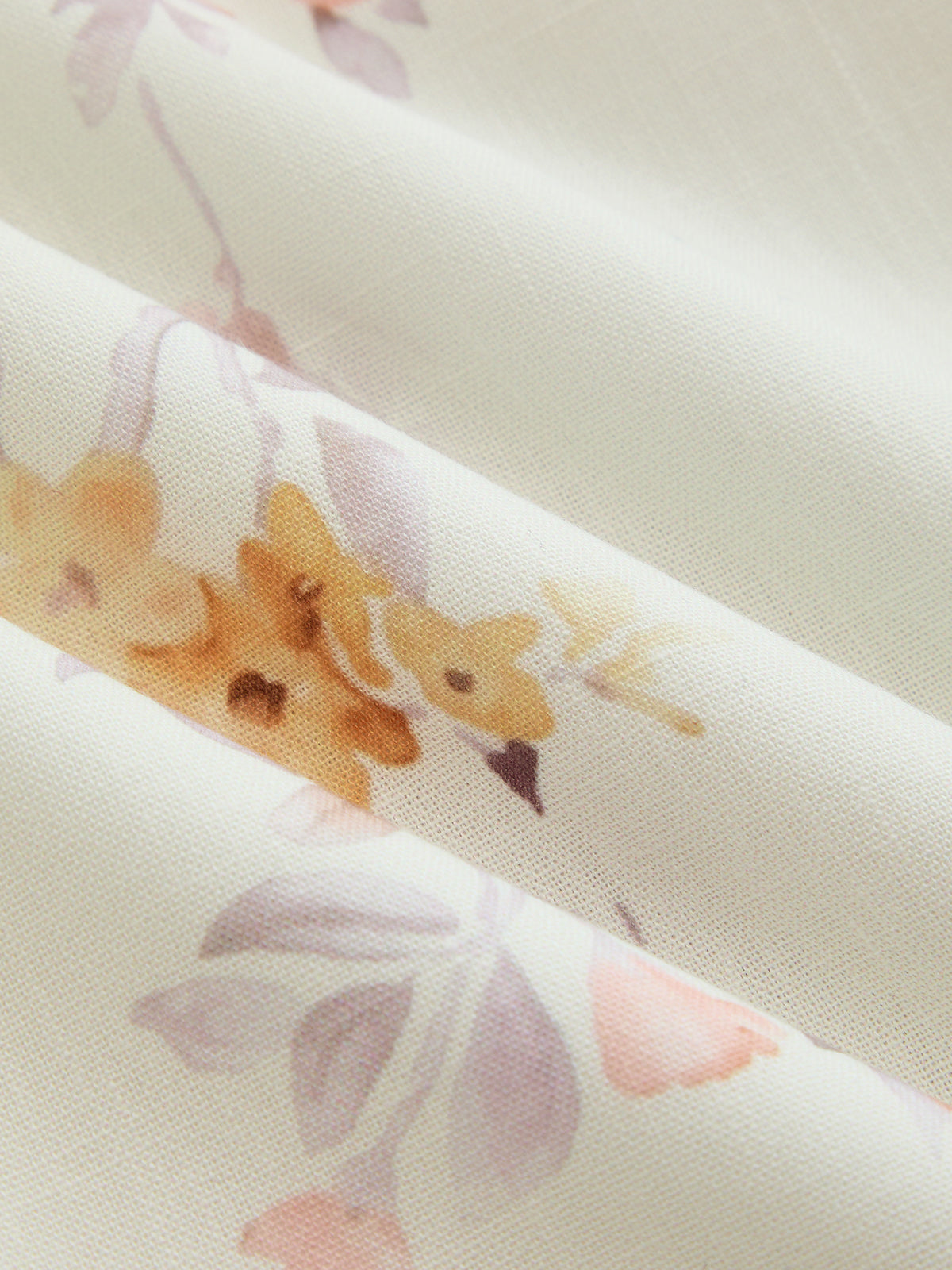 Floral Bird Print Bustier Strap Midi Dress - Image 5